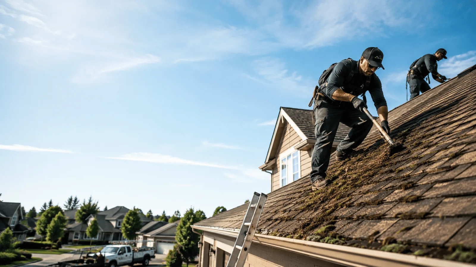 Roof Moss Removal in Montgomery, LA near me
